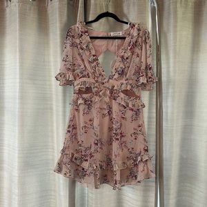 Petal & Pup Pink Floral Dress